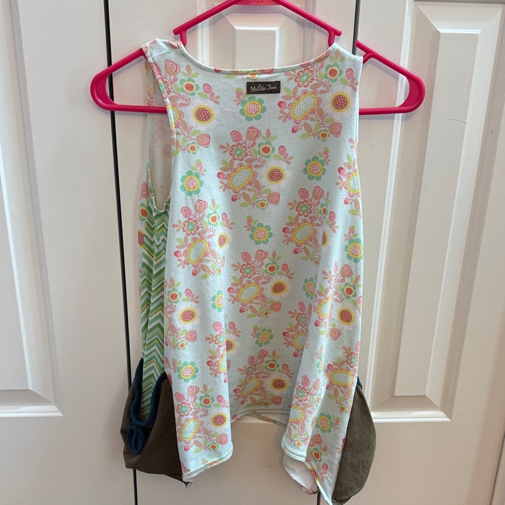 Matilda Jane Pink and Green Floral Top - Picture 3 of 4